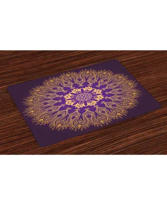 Ambesonne Mandala Place Mats