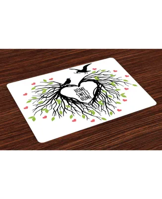 Ambesonne Tree of Life Place Mats
