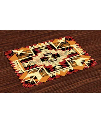 Ambesonne Arrow Place Mats, Set of 4