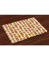 Ambesonne Tiki Bar Place Mats