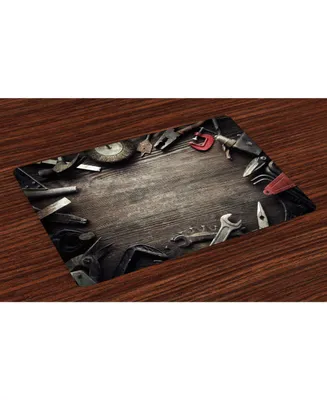 Ambesonne Industrial Place Mats