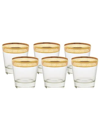 Double Old Fashion Set of 6 Melania Collection