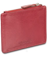 Men's Mancini Equestrian2 Collection Rfid Secure Card Case and Coin Pocket
