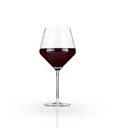 Viski Raye Angled Burgundy, Set of 2, 21 Oz