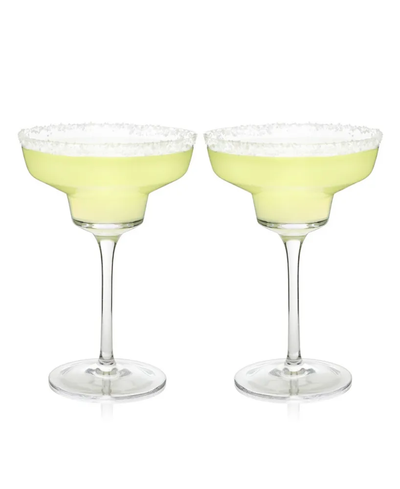 Oneida Bottoms Up Margarita Glasses, Set of 4