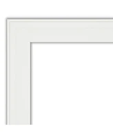 Amanti Art Vanity Framed Bathroom Vanity Wall Mirror
