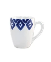 Vietri Santorini Diamond Mug