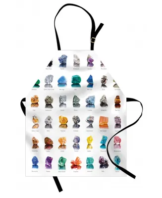 Ambesonne Gemstone Apron