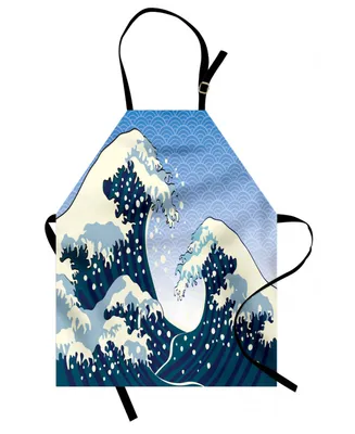 Ambesonne Japanese Wave Apron