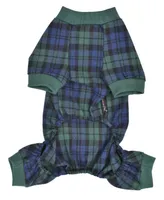 Parisian Pet Scottish Plaid Dog Pajama