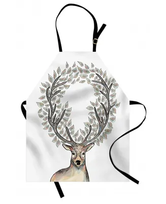 Ambesonne Deer Apron