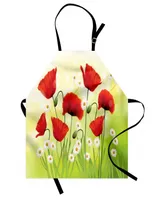 Ambesonne Poppy Apron