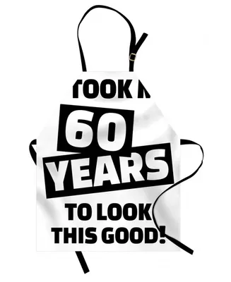 Ambesonne 60th Birthday Apron