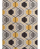 Main Street Rugs Home Laicos Lai511 Yellow Area Rug Collection