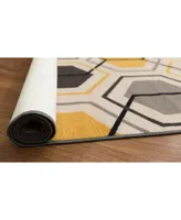 Main Street Rugs Home Laicos Lai511 Yellow Area Rug Collection