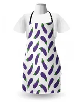 Ambesonne Eggplant Apron