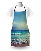 Ambesonne Tropical Island Apron