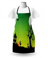 Ambesonne Halloween Apron