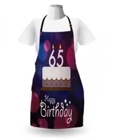 Ambesonne 65th Birthday Apron