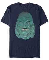 Universal Monsters Men's Creature From the Black Lagoon Big Face Short Sleeve T-Shirt