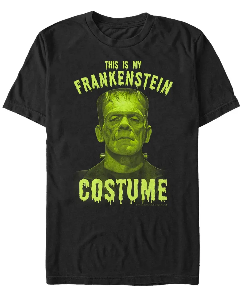 Fifth Sun Universal Monsters Frankenstein Costume Men's Short Sleeve T-shirt