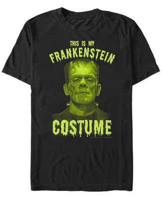 Fifth Sun Universal Monsters Frankenstein Costume Men's Short Sleeve T-shirt
