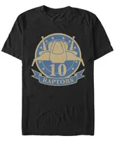 Fifth Sun Battlestar Galactica Men's Raptor Merit Badge Short Sleeve T-Shirt