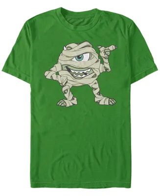Disney Pixar Men's Monsters Inc. Mummy Mike Wazowski Costume Short Sleeve T-Shirt