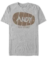 Disney Pixar Men's Toy Story Wood's Andy Boot Short Sleeve T-Shirt