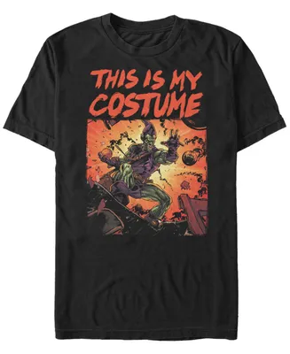 Marvel Men's Classic Green Goblin Halloween Costume Short Sleeve T-Shirt