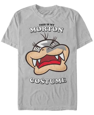 Nintendo Men's Super Mario Morton Halloween Costume Short Sleeve T-Shirt