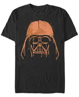 Star Wars Men's Darth Vader Drip Big Face Short Sleeve T-Shirt