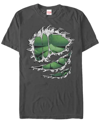 Marvel Men's Hulk Chest Costume Short Sleeve T-Shirt