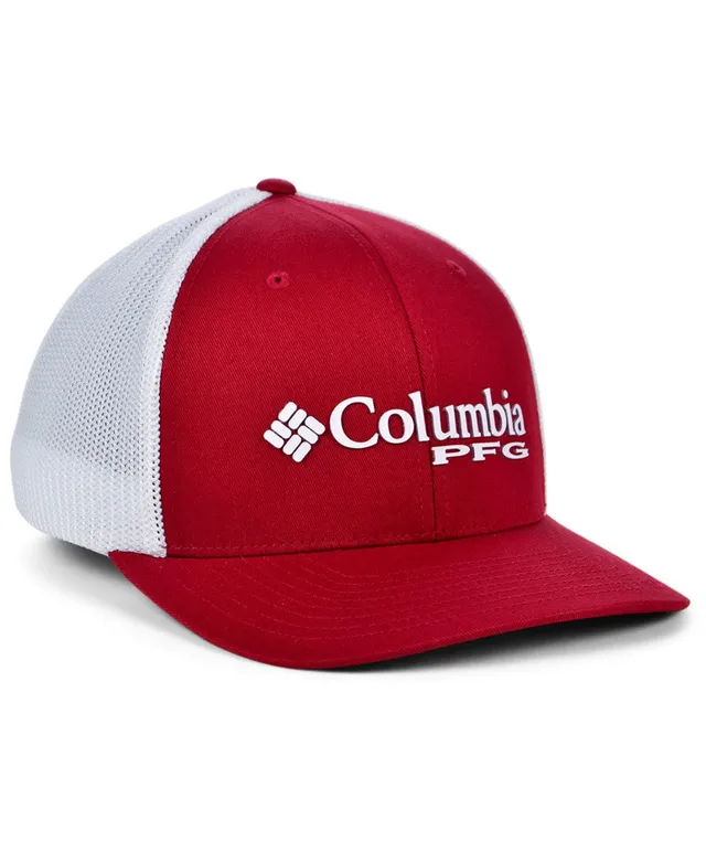 Columbia PFG Mesh Ball Cap - South Carolina - S/M - Red