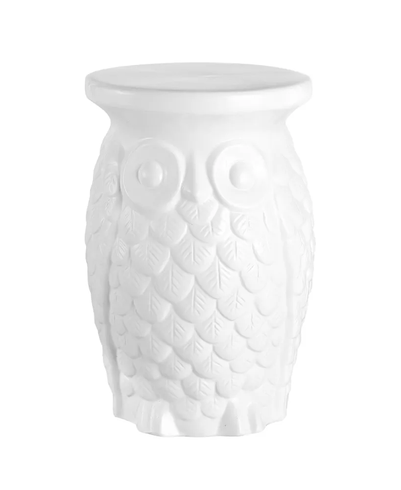 Groovy Owl Garden Stool