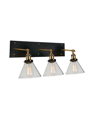 Cwi Lighting Eustis 3 Light Wall Sconce