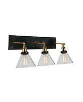 Cwi Lighting Eustis 3 Light Wall Sconce