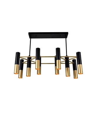 Cwi Lighting Anem 10 Light Chandelier