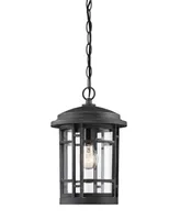 Designers Fountain Barrister 1 Light Outdoor Hanging Lantern