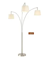 Artiva Usa Palumbo 84" Led Arched Floor Lamp with Dimmer