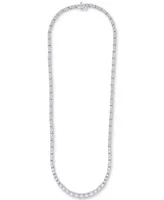 Wrapped in Love Diamond Graduated (1/2 c.t. t.w.) 17" Statement Necklace in Sterling Silver, Created for Macy's