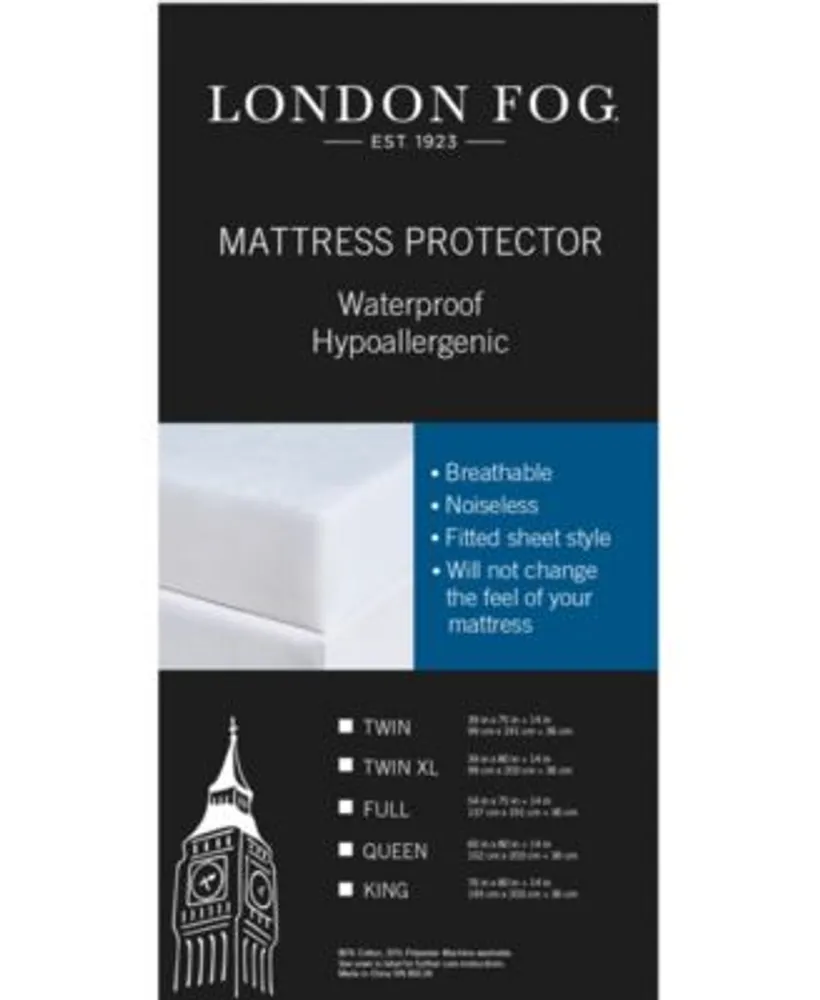 London Fog Premium Waterproof Hypoallergenic Mattress Protector