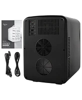 Cooluli Vibe-15LE Compact Thermoelectric Cooler And Warmer Mini Fridge