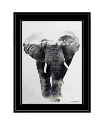 Trendy Decor 4u Elephant Walk By Andreas Lie Ready To Hang Framed Print Collection