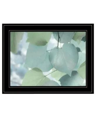 Trendy Decor 4u Aqua Leaves By Lori Deiter Ready To Hang Framed Print Collection