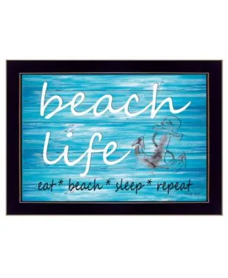 Trendy Decor 4u Beach Life By Cindy Jacobs Printed Wall Art Ready To Hang Collection