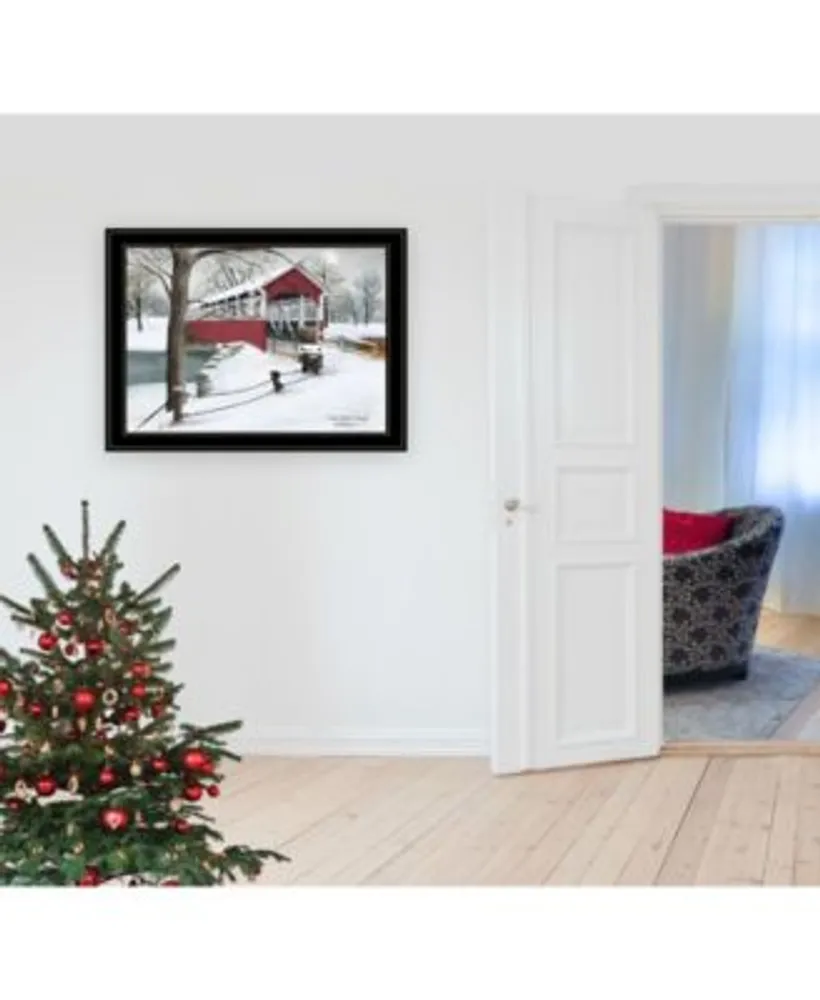 Trendy Decor 4u Crisp Winter Evening By Billy Jacobs Ready To Hang Framed Print Collection