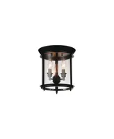 Cwi Lighting Desire 3 Light Flush Mount