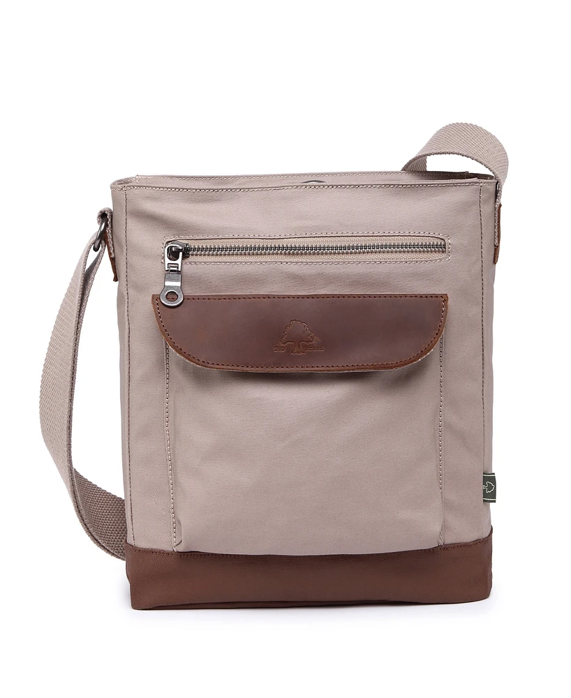 Tsd Brand Urban Light Canvas Crossbody Handbag