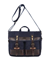Tsd Brand Valley Trail Canvas Crossbody Bag